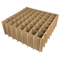Chipboard Box Dividers 49 Cells for 2 oz (60ml) Boston Round (Pack of 10)